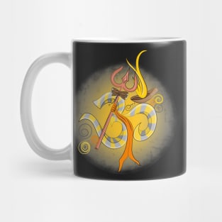 OM: Trishul & Damaru Mug